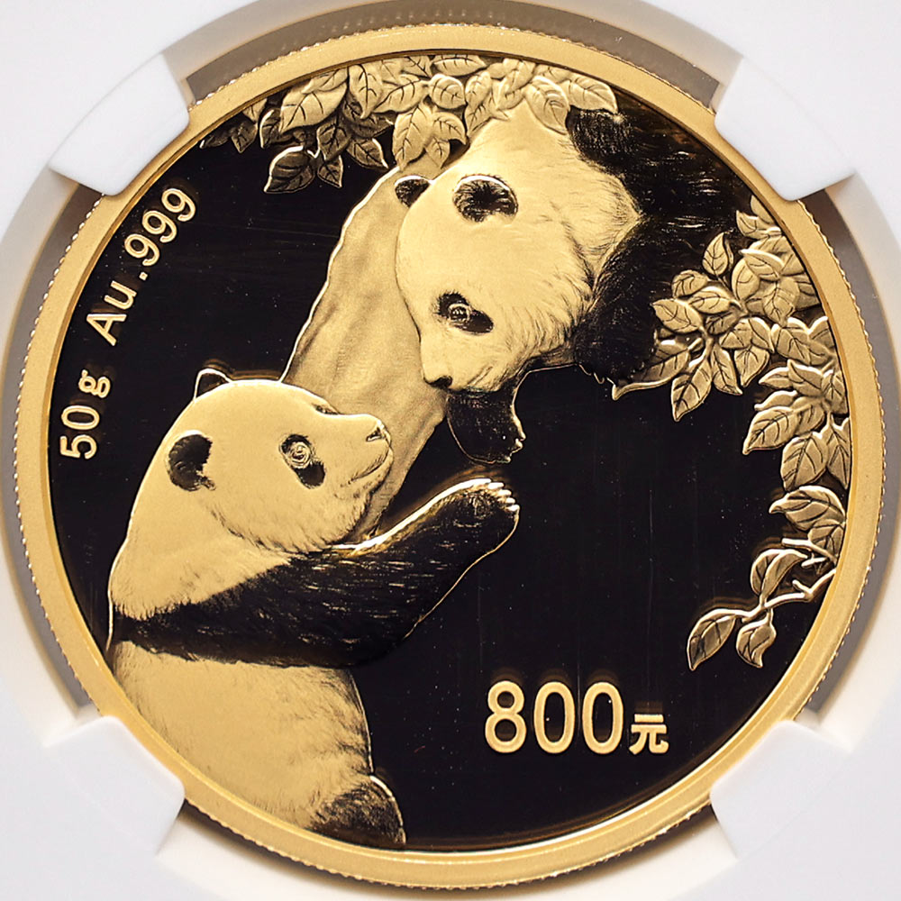 2023 ��� �ѥ�� 800�� ��� 50����� �ץ롼�� NGC PF 70 UC �ǹ���� ����̤������