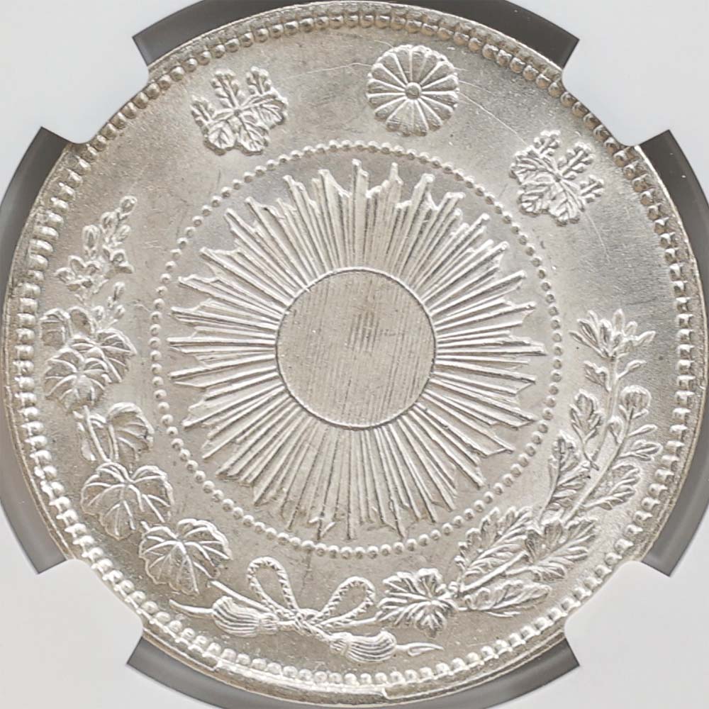 1870 ���� ����3ǯ 1�߶�� ������ 1 ͭ�� NGC MS 64 ̤���ѡ�����̤������ ��1�߶�� ������