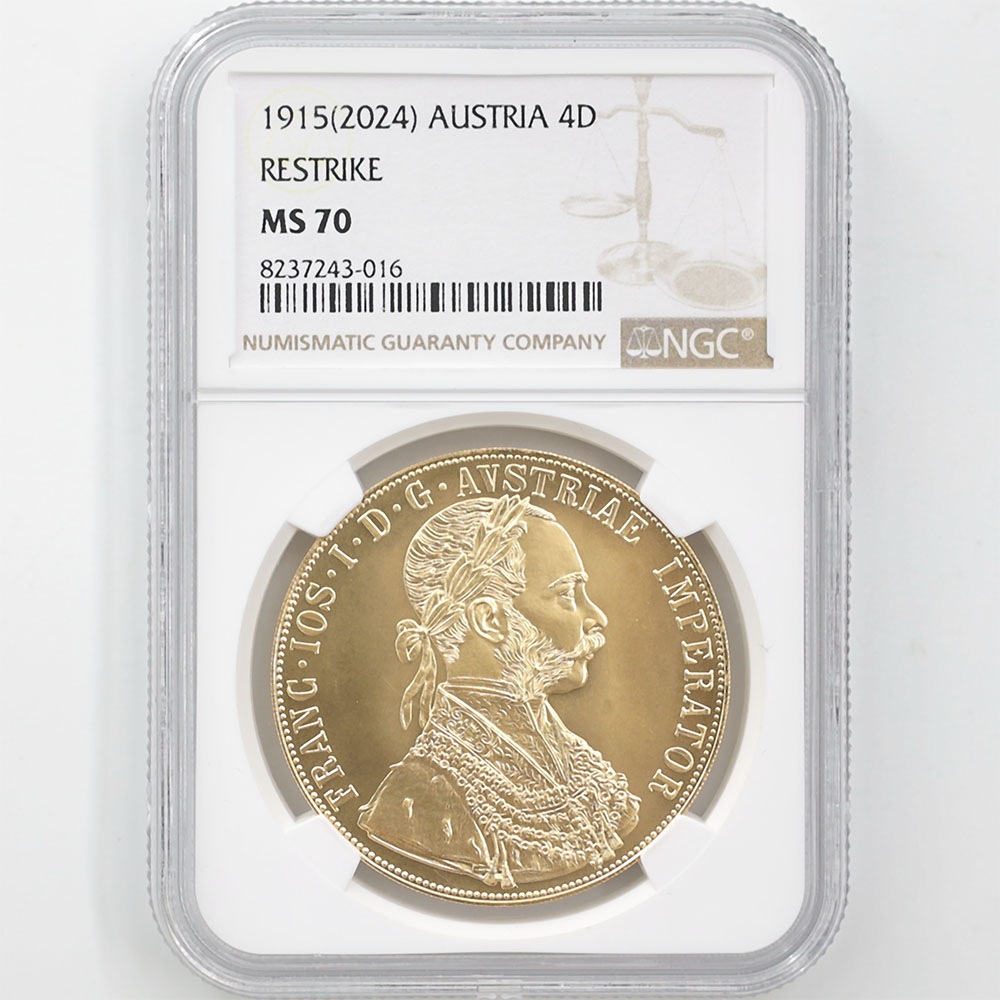 �������� 1915(2024) �������ȥꥢ �ե��ġ��衼����1�� �ꥹ�ȥ饤�� 4�����å� ���  NGC MS 70 �ǹ���� ����̤�����ʡڥݥ���ȡ������ݥ������оݳ���