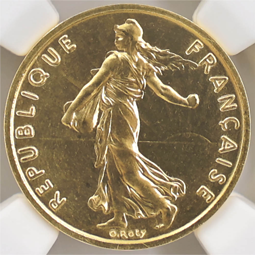 1974 �ե�� ��򼬤����� 1/2�ե�� �ԥ��ե��� ��� �ץ롼�� NGC PF 68 ��ǹ���� ����̤������