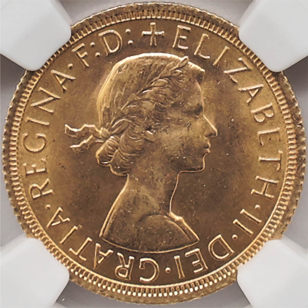 1967 �ѹ� ���ꥶ�٥�2�� ���֥�� 1�ݥ�ɡ�1���֥��˶�� NGC MS 66 ����̤������ �����硼��ε�༣