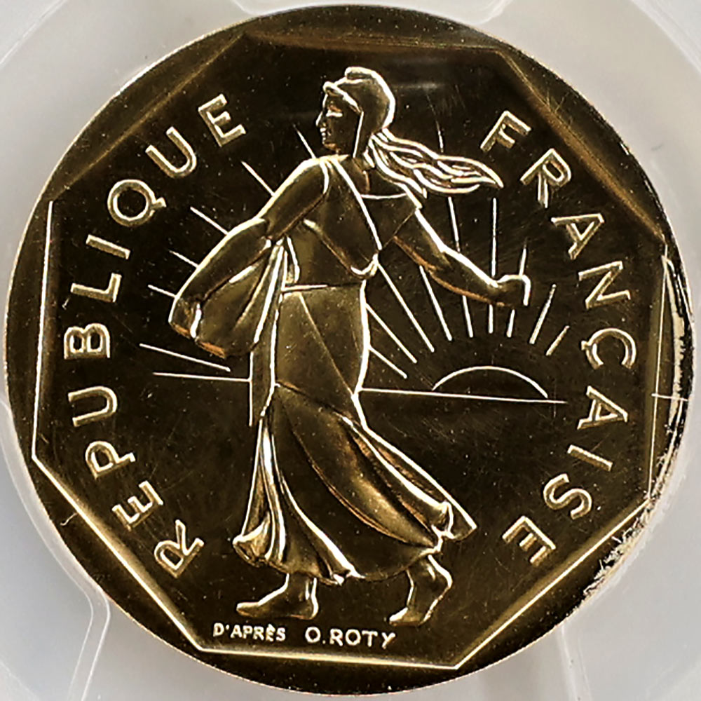 1980 �ե�� ��򼬤����� 2�ե�� �ԥ��ե��� ��� PCGS SP 68 �ǹ���� ����̤������