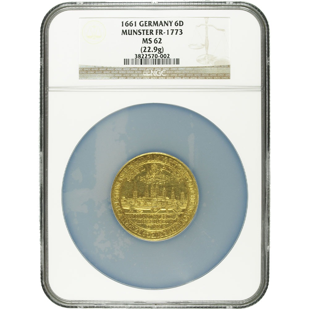 �������� 1661 �ɥ��� �ߥ�󥹥��� �ԻԷʴѡ���� ��� 6�����å� NGC MS 62 ��ǹ���� ��̤������ �ڥݥ���ȡ������ݥ������оݳ���