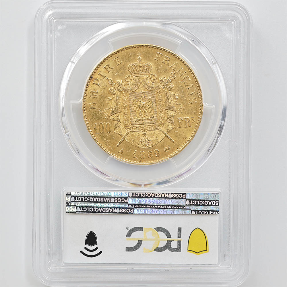  1869 ե ʥݥ쥪3 100  PCGS MS 63 ̤ʡڥݥȡݥоݳ