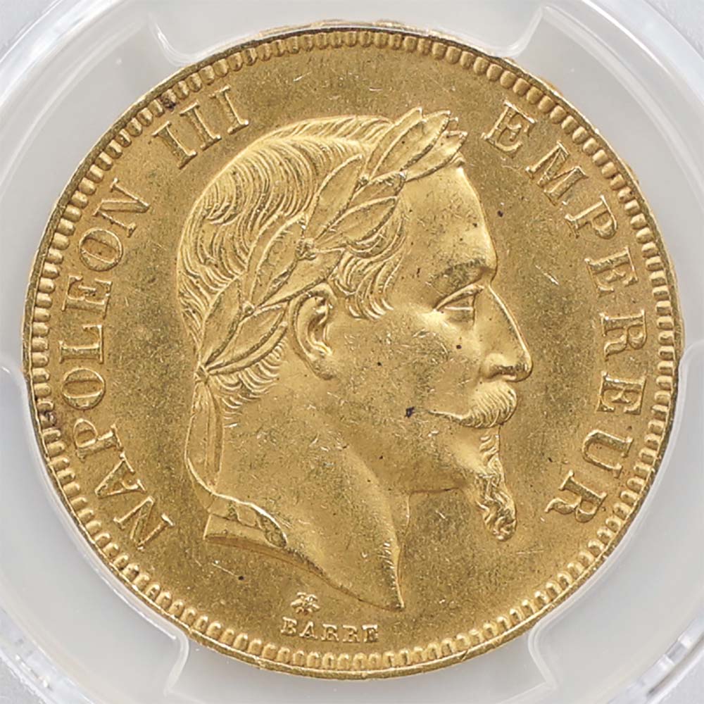  1869 ե ʥݥ쥪3 100  PCGS MS 63 ̤ʡڥݥȡݥоݳ