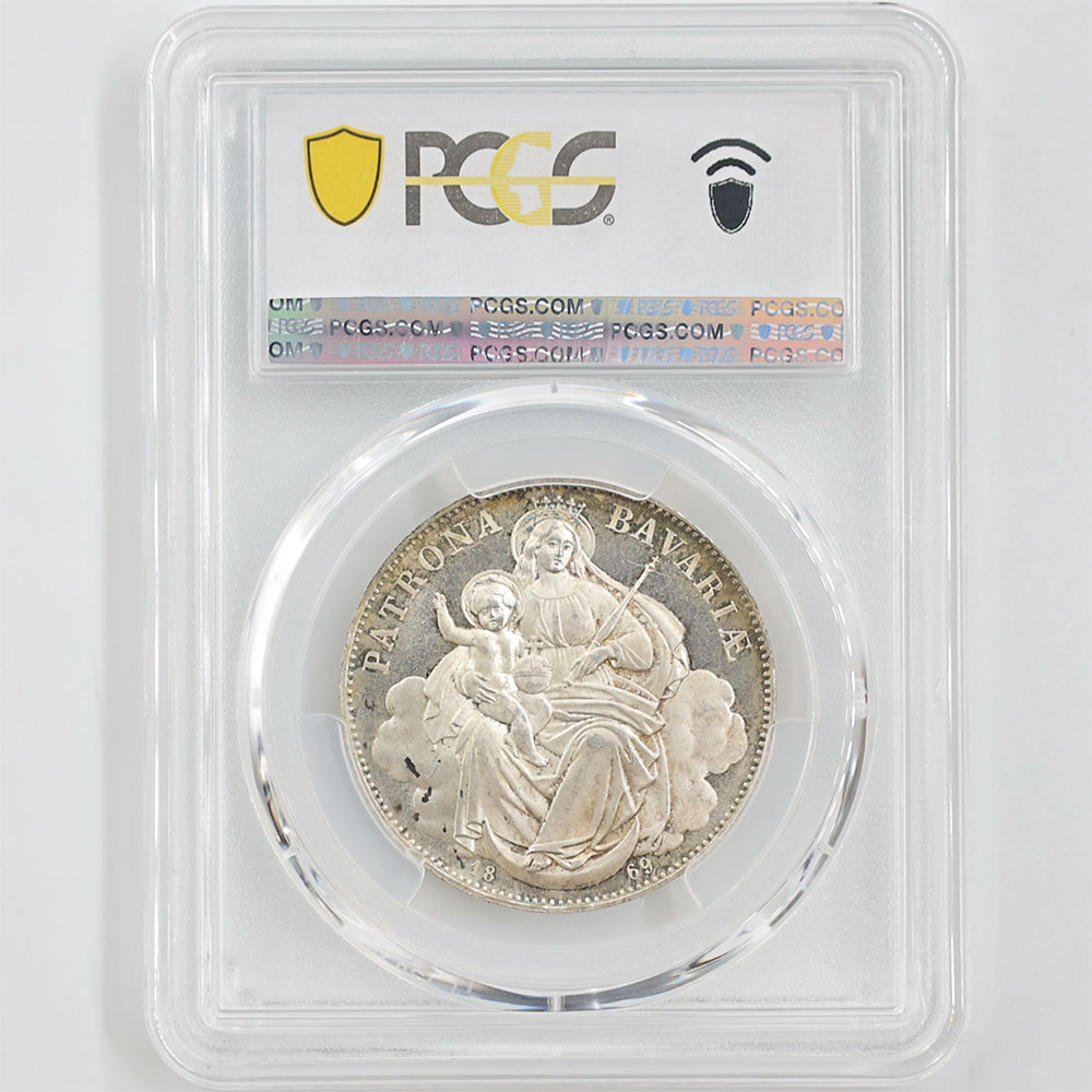 1869 �ɥ��� �Х������ �롼�ȥ�����2�� 1�����顼 ��� PCGS MS 66 �ǹ���� ����̤������