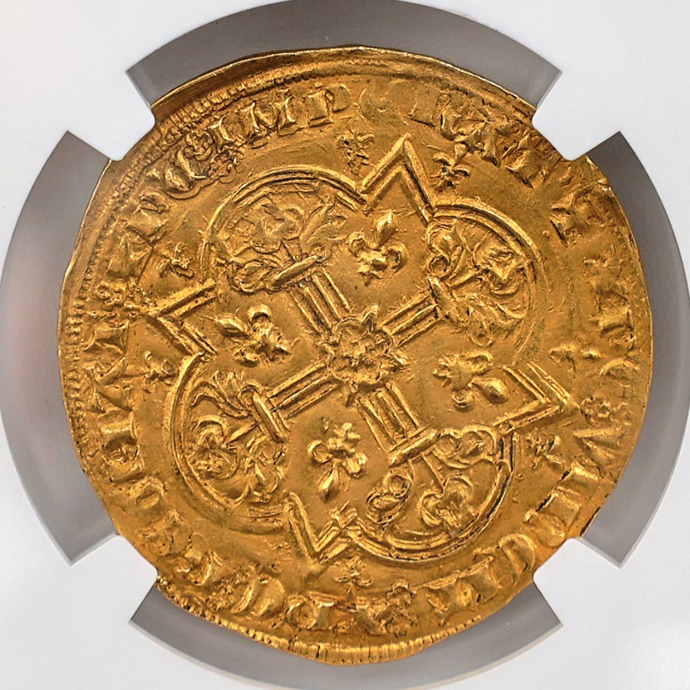 1350-64 �ե�� �����2�� �ࡼ�ȥ�ɡ��� ���  NGC MS 63 ̤������