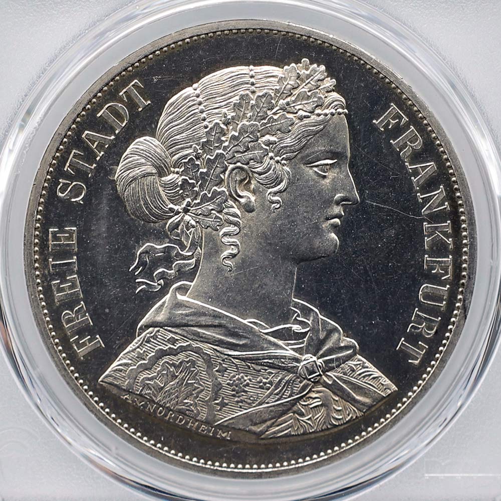 1866 �ɥ��� �ե�󥯥ե�� 2�����顼 ��� PCGS PR 63 CAM �ǹ���� ̤������