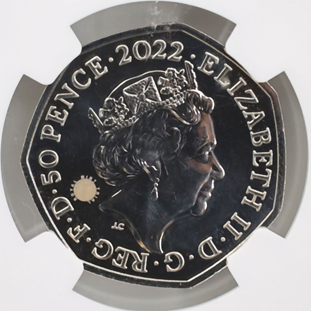 ����� 2022 �ѹ� ����󡦥��塼��� 50�ڥ� ��Ƽ�� NGC MS 66 DPL �ǹ���� ����̤������ ��Ȣ�� ������1��Τ�