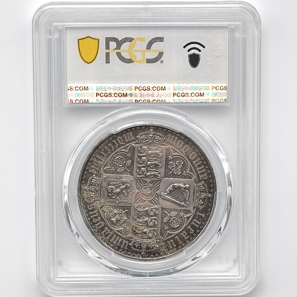 �������� 1847 �ѹ� �ӥ��ȥꥢ���� �����å����饦�� 1���饦�� ��� �ץ롼�� PCGS PR 60 UNDECIMO EDGE �����ʡڥݥ���ȡ������ݥ������оݳ���