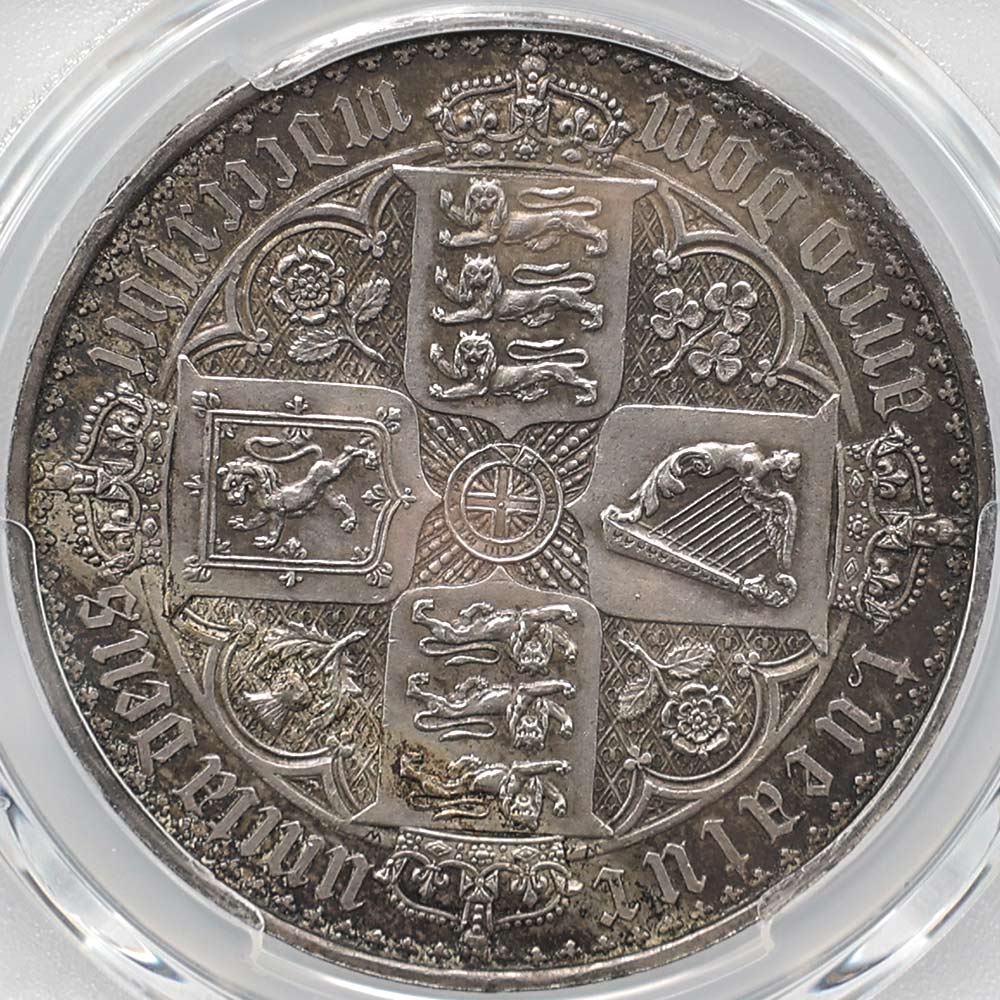 �������� 1847 �ѹ� �ӥ��ȥꥢ���� �����å����饦�� 1���饦�� ��� �ץ롼�� PCGS PR 60 UNDECIMO EDGE �����ʡڥݥ���ȡ������ݥ������оݳ���