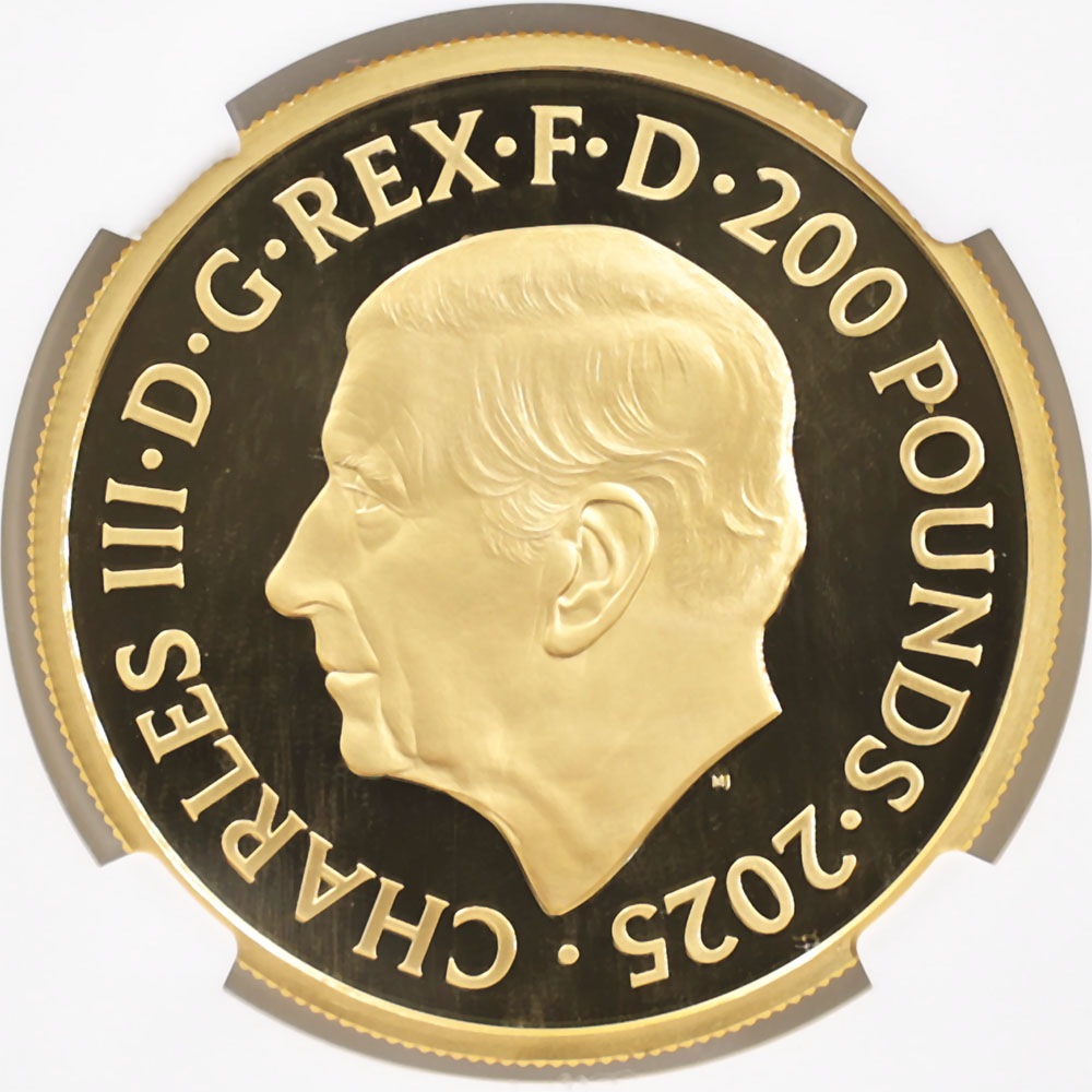 2025 �ѹ� ���㡼�륺3�� �ԻԷʴ� ���ƥ� 200�ݥ�� ��� 2���� �ץ롼�� NGC PF 70 UC FDOI �����ǡʽ�������˺ǹ���� ����̤������ ��Ȣ�� �����ꥹ ���