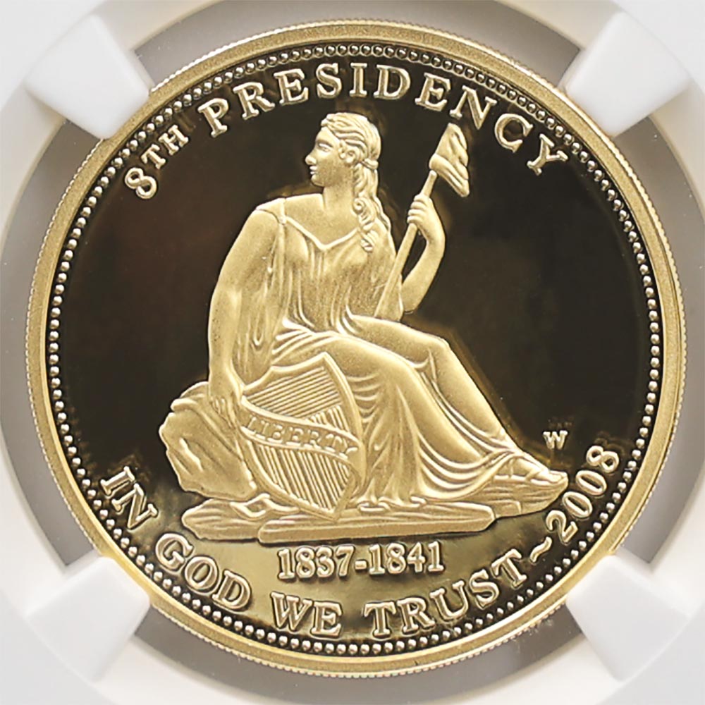 2008 ����ꥫ �ե������ȥ�ǥ����꡼�� ������ӥ塼��󡦥�Хƥ� 10 �ɥ� ��� 1/2���� �ץ롼�� NGC PF 70 UC �ǹ���� ����̤������