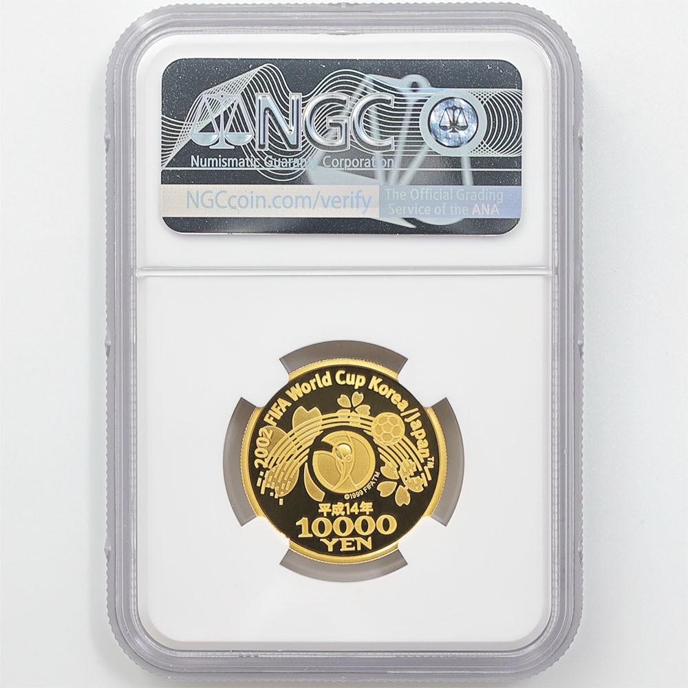 �������� 2002 ���� FIFA ���ɥ��å׵�ǰ 1���� ��� 1/2���� �ץ롼�� NGC PF 70 UC �ǹ���� ����̤������ 10000�� ��ʾ �Ų� ��ǰ������ ʿ��14ǯ ��Ȣ�աڥݥ���ȡ������ݥ������оݳ���