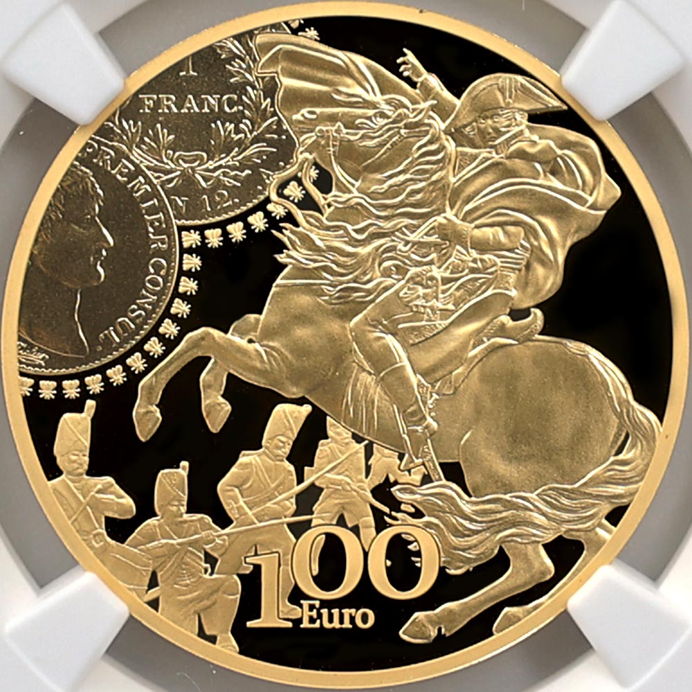 �������� 2019 �ե�� �ʥݥ쥪�� 100�桼�� ���  1/2���� �ץ롼�� NGC PF 70 UC �ǹ���� ����̤������ ��Ȣ�աڥݥ���ȡ������ݥ������оݳ���