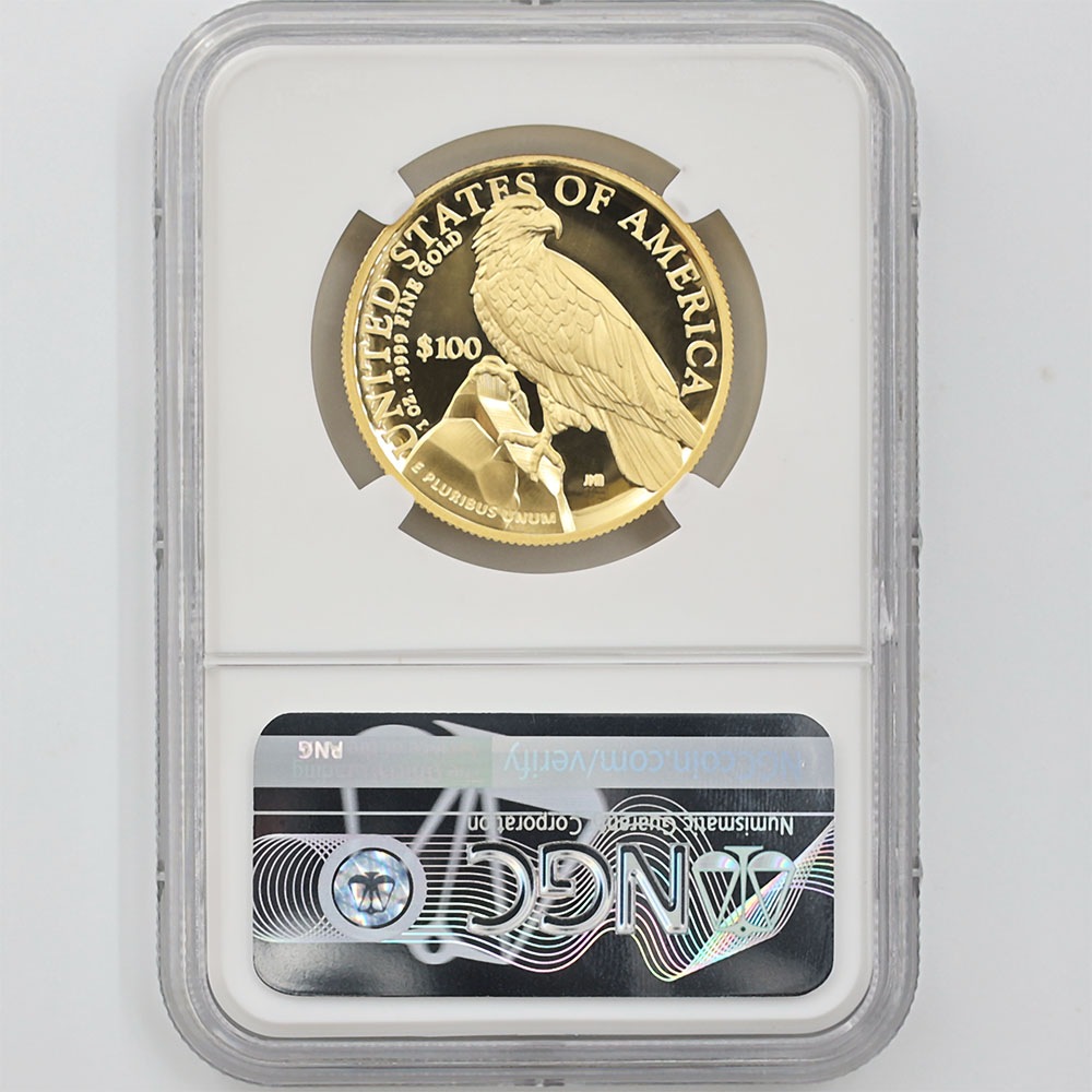 2023 ����ꥫ ��Хƥ� �ϥ���꡼�� 100�ɥ� ��� 1���� �ץ롼�� NGC PF 70 UC  FDOI ������ �ʽ�������� �ǹ���� ����̤������ ��Ȣ��