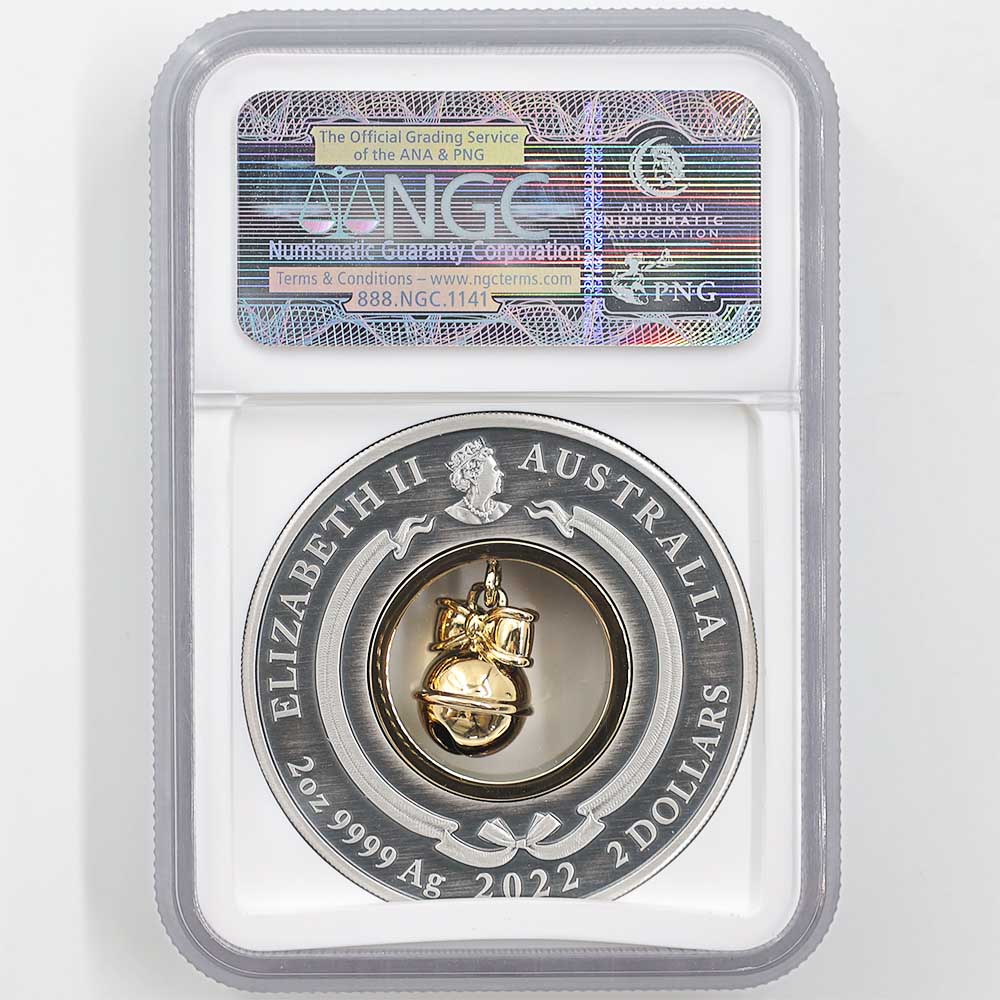 2022 �������ȥ�ꥢ ���󥰥�٥� 2�ɥ� ���顼��� 2���� ���å����㡼���� ����ƥ������ž夲 NGC MS 70 ANTIQUED ER ������ �ǹ���� ����̤������ ��Ȣ��