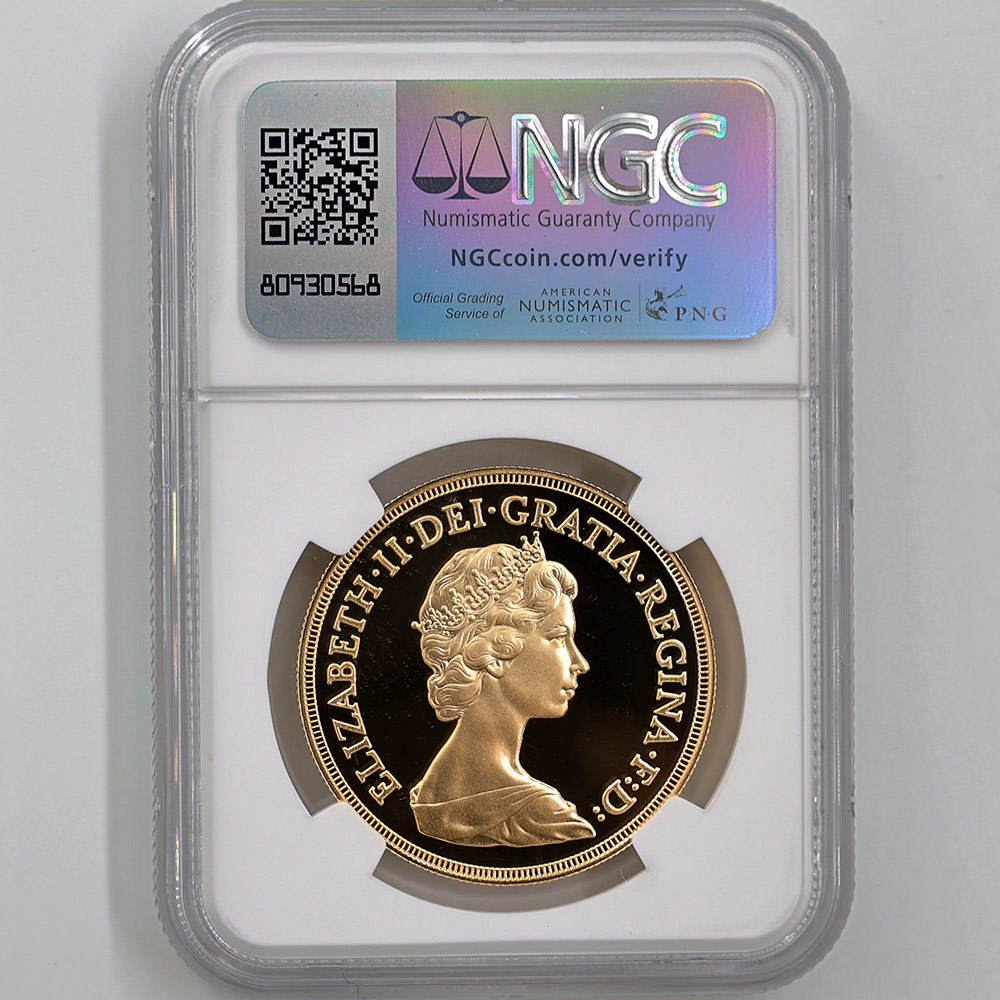 1984 �ѹ� ���ꥶ�٥�2�� ���֥�� 5�ݥ�ɡ�5���֥��˶�� �ץ롼�� NGC PF 69 UC ��ǹ���� ����̤������ �����硼��ε�༣ �����ꥹ ���