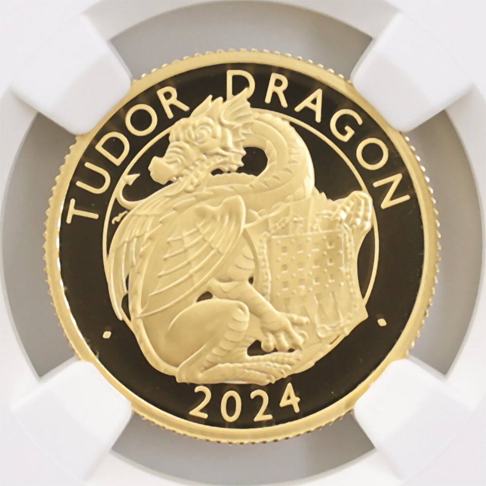 ����� 2024 �ѹ�ʥ����ꥹ�� �ƥ塼����ī����Ϥνå��쥯����� �ƥ塼�����Υɥ饴�� 25�ݥ�� ��� 1/4���� �ץ롼�� NGC PF 70 UC �ǹ���� ����̤������ ��Ȣ�� ������1��Τ�