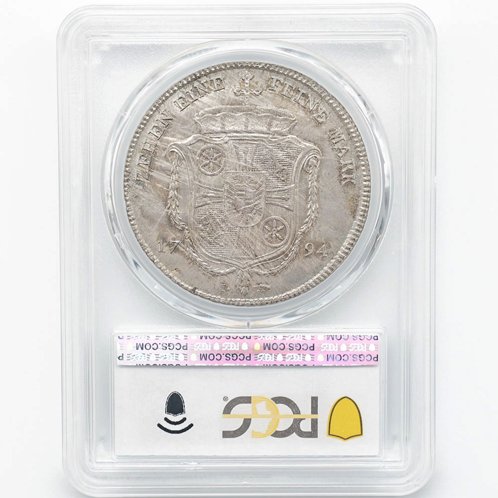 1794 �ɥ��� �ޥ���� �ե꡼�ɥ�ҡ������롦�衼���ա��ե��󡦥��륿���� 1�����顼 ��� PCGS MS 64 �ǹ���� ̤���ѡ�����̤������