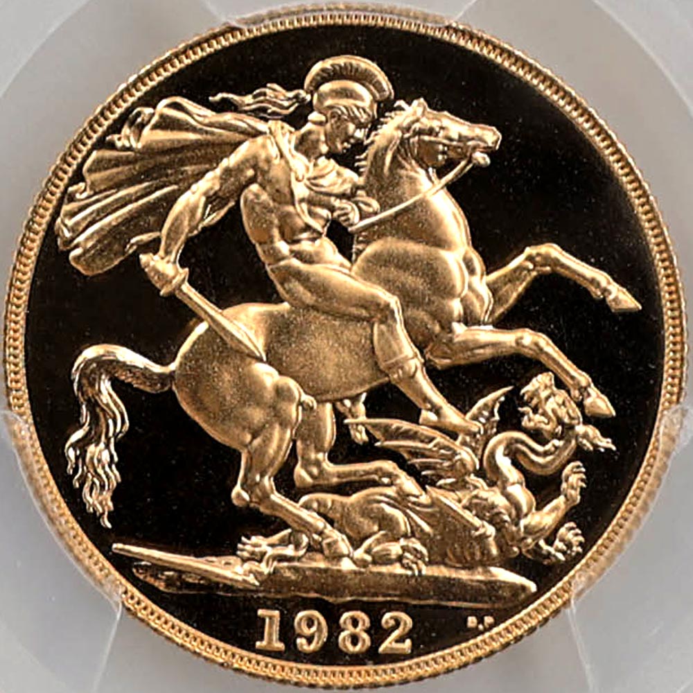 �������� 1982 �ѹ� ���ꥶ�٥�2�� ���֥�� 2�ݥ�� ��� �ץ롼�� PCGS PR 69 DCAM ��ǹ���� ����̤������ �����硼��ε�༣�ڥݥ���ȡ������ݥ������оݳ���