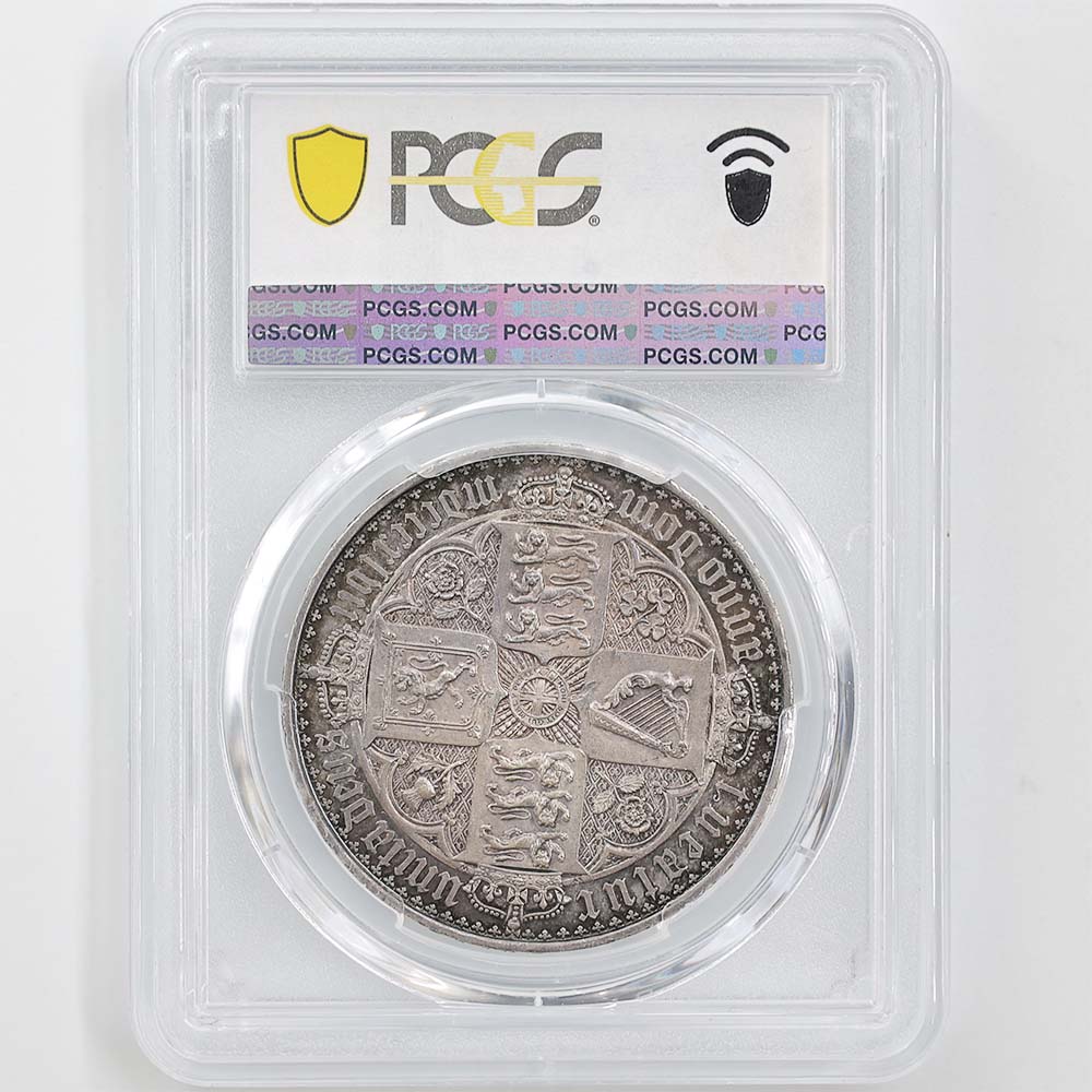 �������� 1847 �ѹ� �ӥ��ȥꥢ���� �����å����饦�� 1���饦�� ��� �ץ롼�� PCGS PR 62 UNDECIMO EDGE ��̤�����ʡڥݥ���ȡ������ݥ������оݳ���