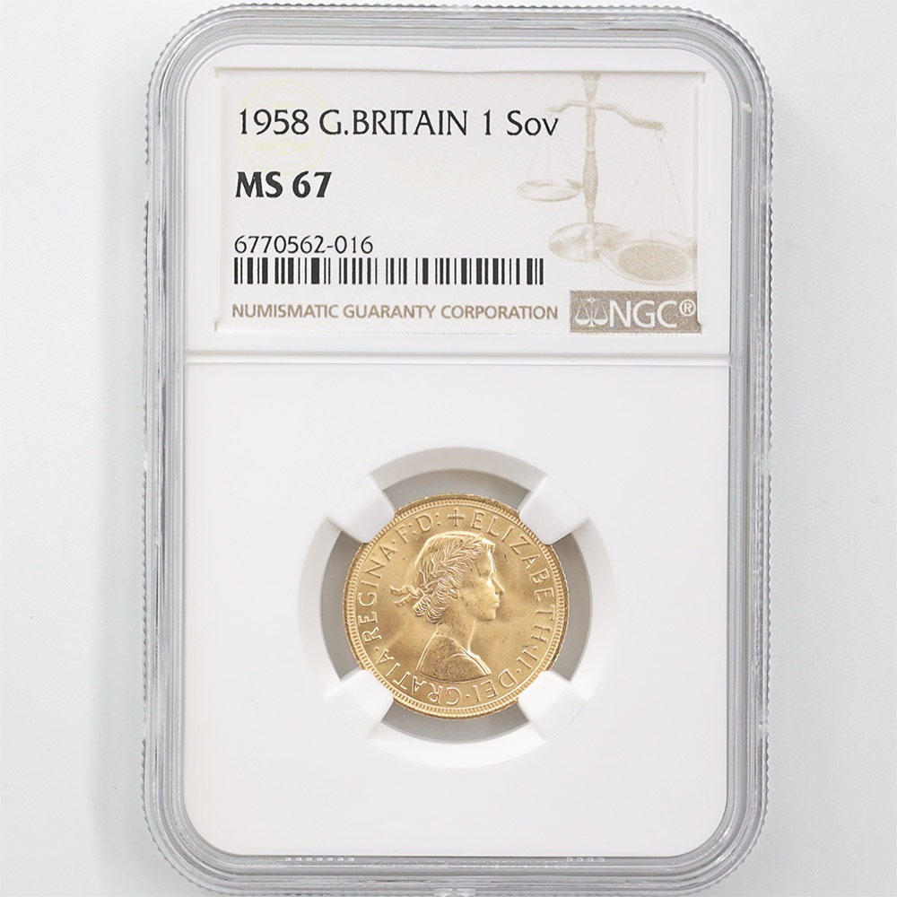 1958 ѹ ꥶ٥2 ֥ 1ݥɡ1֥˶ NGC MS 67 ǹ ̤ 硼ε༣ 