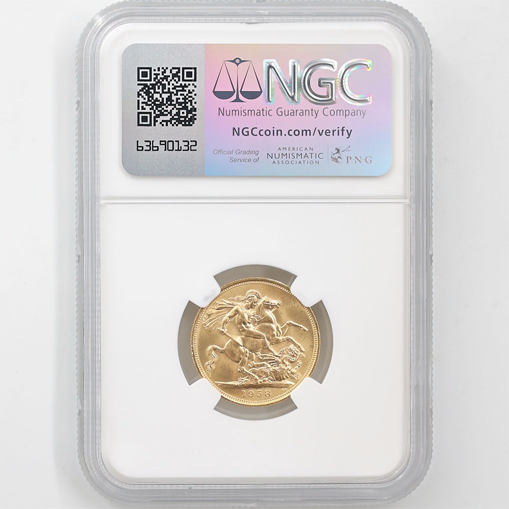 1958 ѹ ꥶ٥2 ֥ 1ݥɡ1֥˶ NGC MS 67 ǹ ̤ 硼ε༣ 