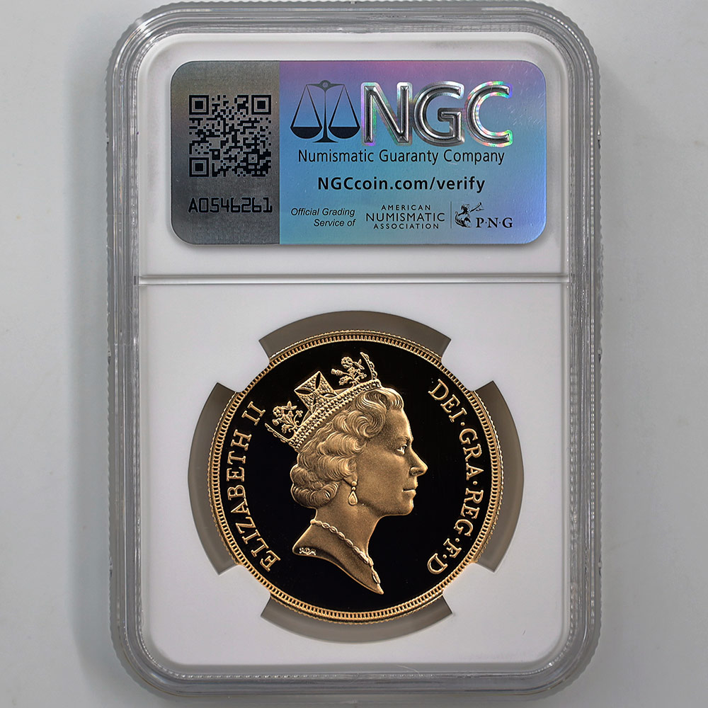 1991 �ѹ� ���ꥶ�٥�2�� 5�ݥ�ɡ�5���֥��� ��� �ץ롼�� NGC PF 69 UC ��ǹ���� ����̤������ �����硼��ε�༣ �����ꥹ ���