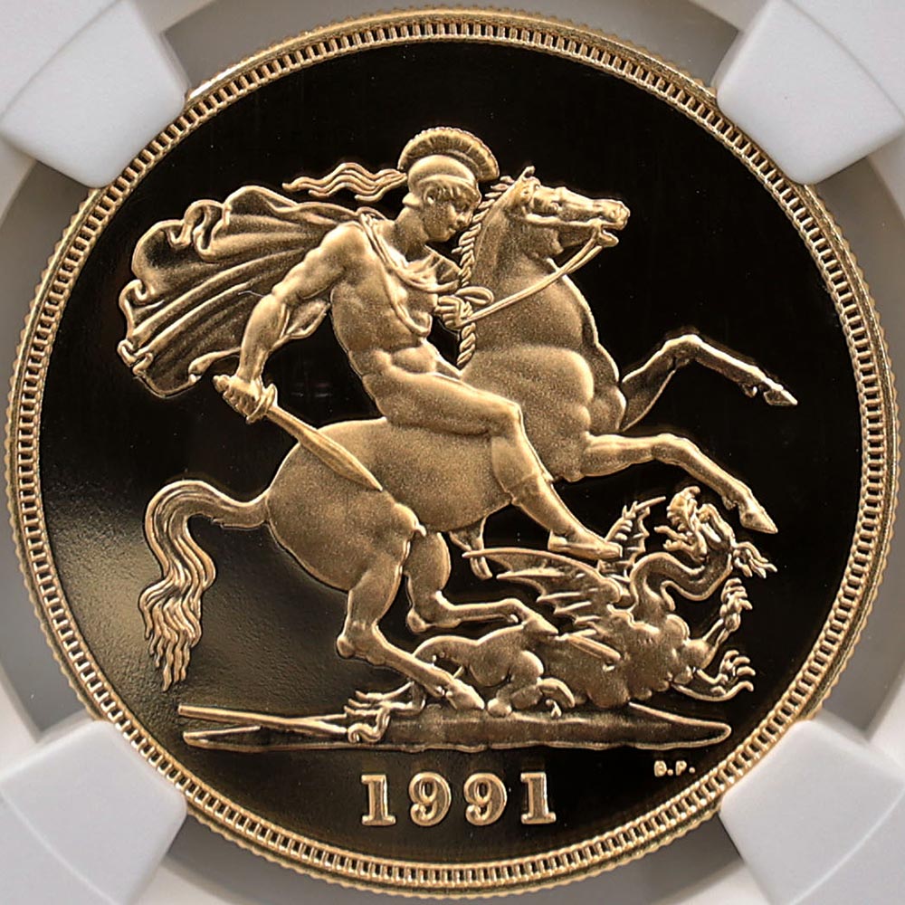 1991 �ѹ� ���ꥶ�٥�2�� 5�ݥ�ɡ�5���֥��� ��� �ץ롼�� NGC PF 69 UC ��ǹ���� ����̤������ �����硼��ε�༣ �����ꥹ ���