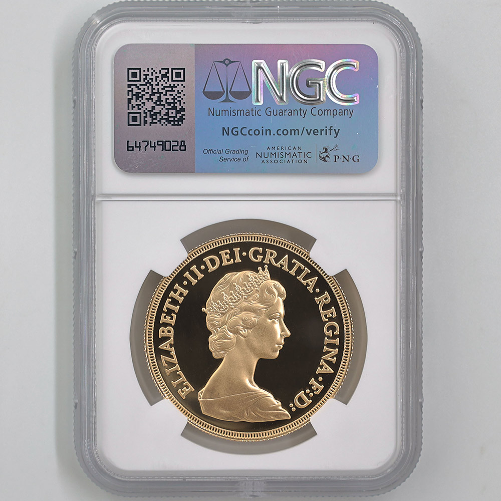 ��α�� 1980 �ѹ� ���ꥶ�٥�2�� ���֥�� 5�ݥ�ɡ�5���֥��˶�� �ץ롼�� NGC PF 69 UC ��ǹ���� ����̤������ �����硼��ε�༣ �����ꥹ ���