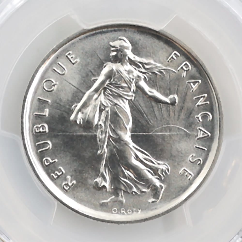 1972 �ե�� ��򼬤����� 5�ե�� ��Ƽ�� PCGS MS 69 �ǹ���� ����̤������