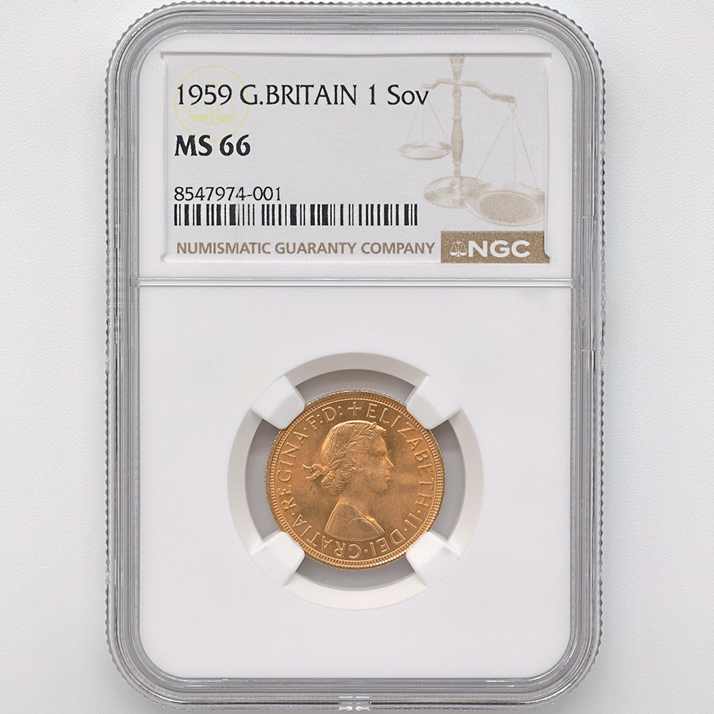 �������� 1959 �ѹ� ���ꥶ�٥�2�� ���֥�� 1�ݥ�� ��� NGC MS 66 ����̤������ �����硼��ε�༣ �ڥݥ���ȡ������ݥ������оݳ���