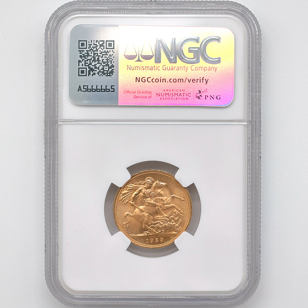 �������� 1959 �ѹ� ���ꥶ�٥�2�� ���֥�� 1�ݥ�� ��� NGC MS 66 ����̤������ �����硼��ε�༣ �ڥݥ���ȡ������ݥ������оݳ���