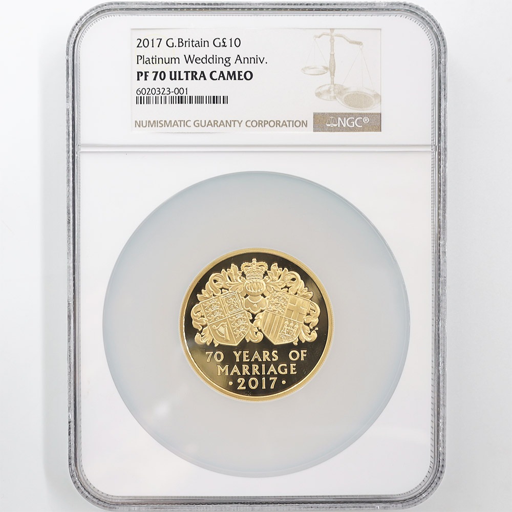 �������� 2017 �ѹ� �������ꥶ�٥�2��������70��ǯ��ǰ �ץ���ʺ��� 10�ݥ�� ��� 5���� �ץ롼�� NGC PF 70 UC �ǹ���� ����̤������ ��Ȣ�� �ڥݥ���ȡ������ݥ������оݳ���