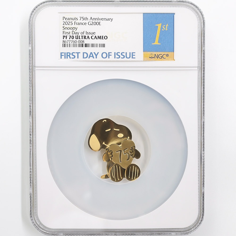 ���ָ������̲��� 2025 �ե�� �ԡ��ʥå� 75��ǯ��ǰ ���̡��ԡ� 200�桼�� ��� 1���� �ץ롼�� NGC PF 70 UC FDOI ������ �ʽ�������� �ǹ���� ����̤������ ��Ȣ��