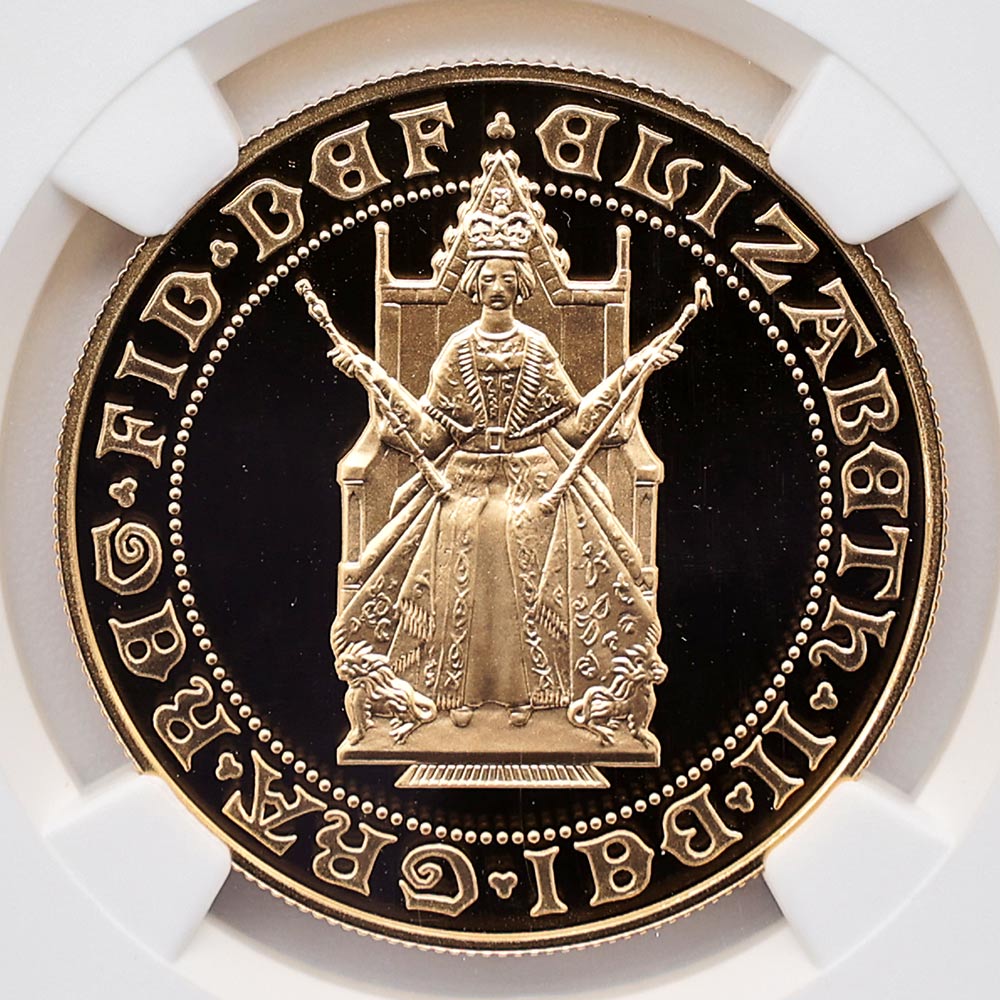 ��α�� 1989 �ѹ� ���ꥶ�٥�2�� ���֥�� 500��ǯ��ǰ 5�ݥ�ɡ�5���֥��˶�� �ץ롼�� NGC PF 70 UC �ǹ���� ����̤������ ���塼���������� �����ꥹ ���