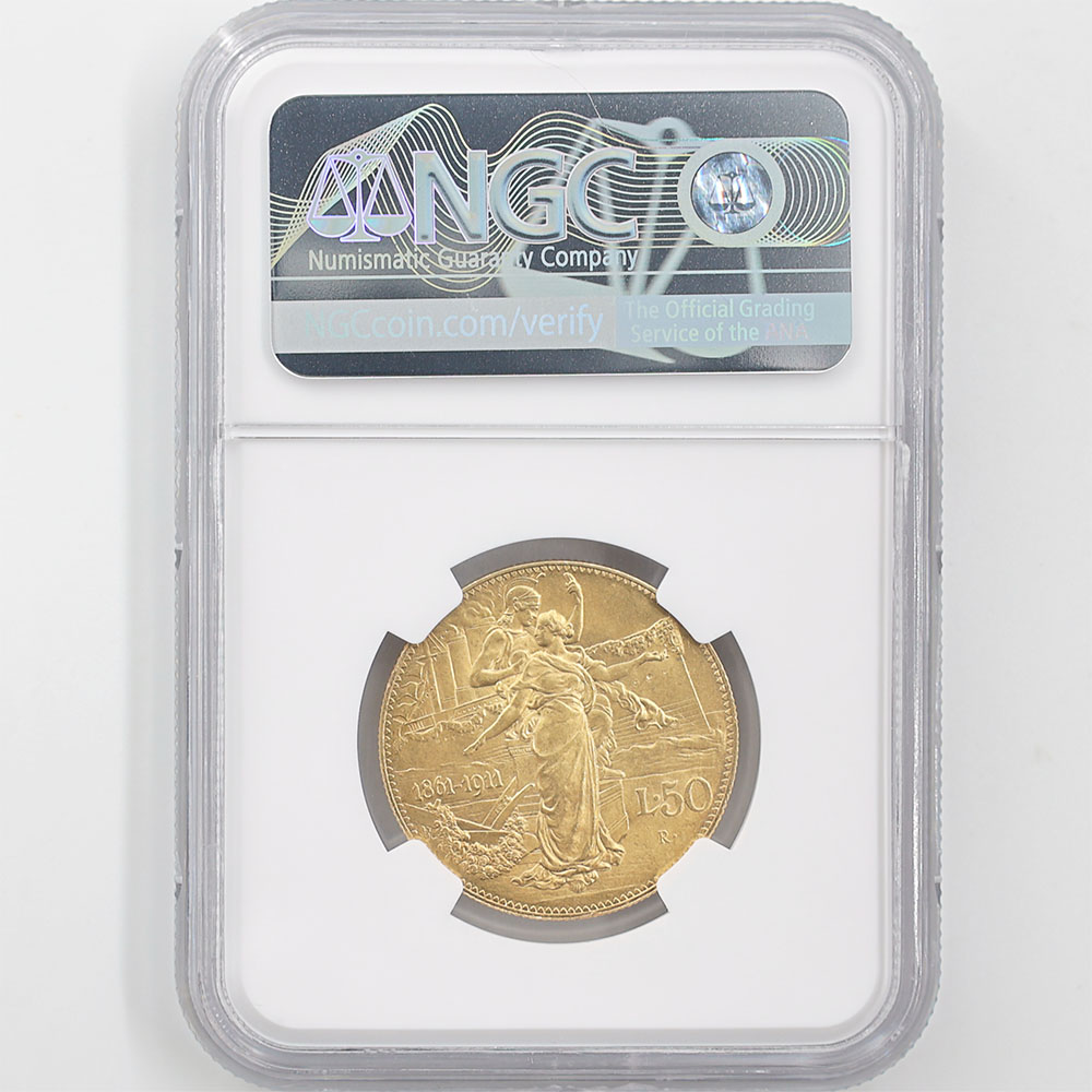  1911 ꥢ åȥꥪޥ̥3 50ǯǰ 50  NGC MS 63 ̤ʡڥݥȡݥоݳ