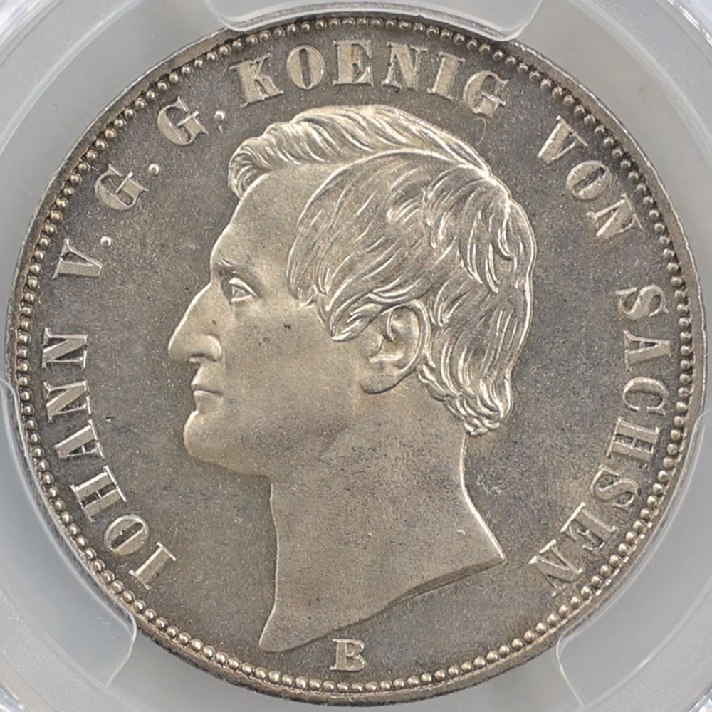 1862 �ɥ��� �������󲦹� ��ϥ�  1�����顼 ��� ̤���� PCGS MS 66 �ǹ���� ����̤������