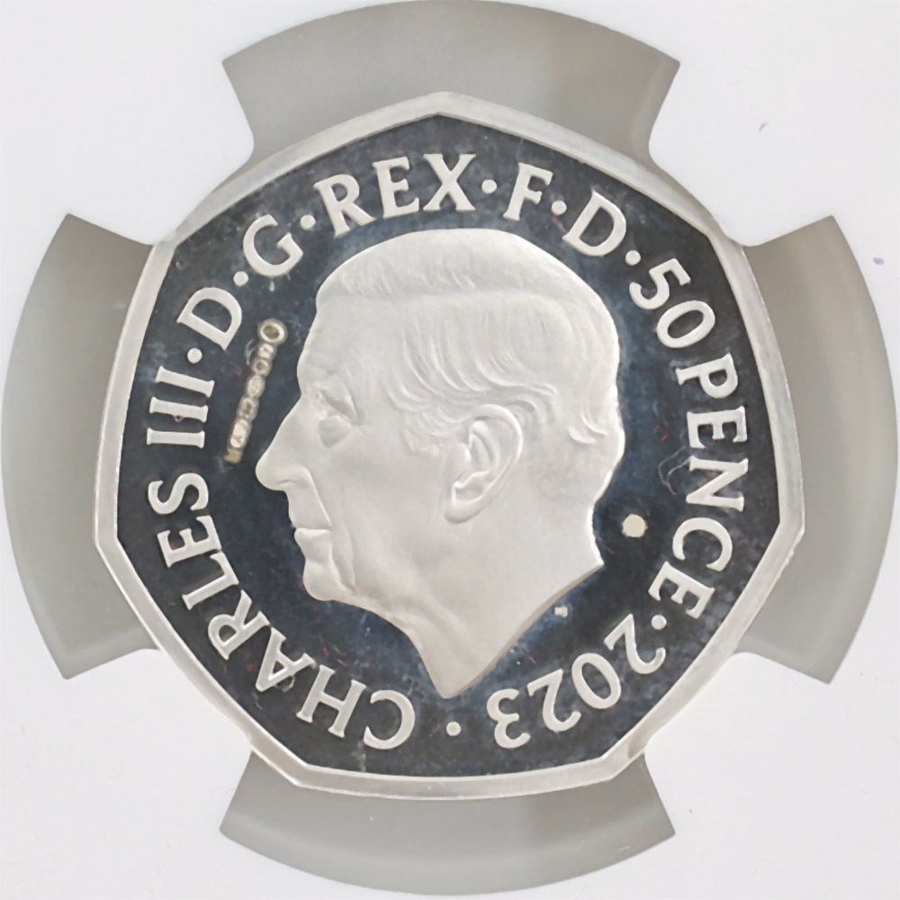 ����� 2023 �ѹ� ������ɥ�å�������75��ǯ 50�ڥ� �ԥ��ե��� ��� �ץ롼�� NGC PF 67 UC �ǹ���� ����̤������ ��Ȣ�� �����ꥹ ��� ������1��Τ�