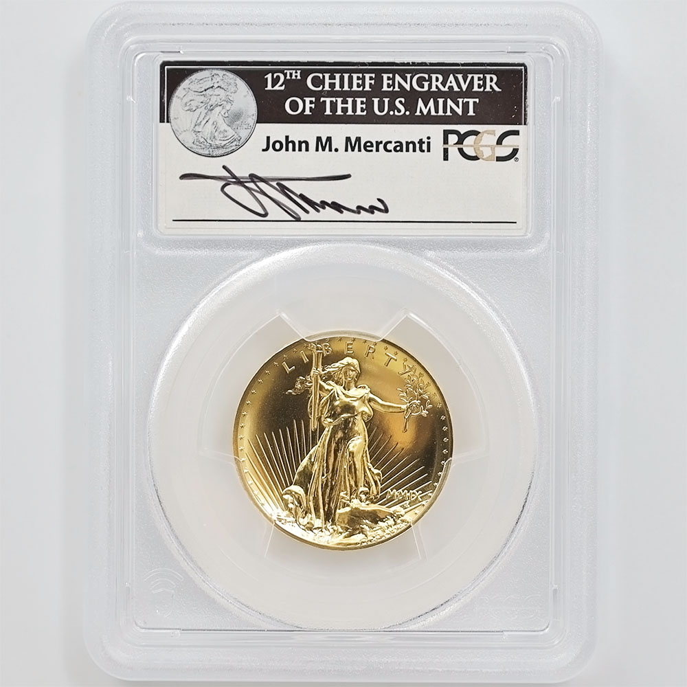 2009 ����ꥫ ����ȥ�ϥ���꡼�� ���֥륤������ 20�ɥ� ��� 1���� ̤���� PCGS MS 70 �ǹ���� ����̤������ ����󡦥�륫��ƥ� ������