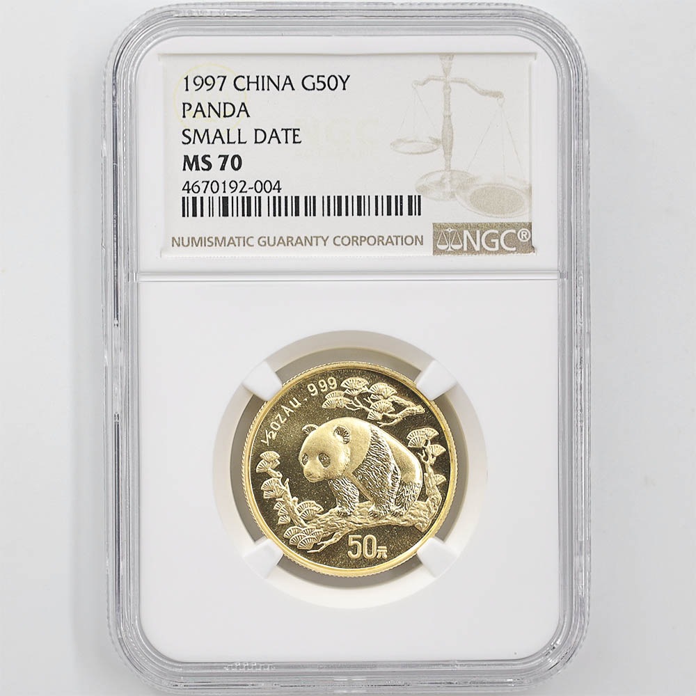  1997  ѥ 50  1/2 ̤ NGC MS 70 ⡼ǡ ǹ ̤  ڥݥȡݥоݳ