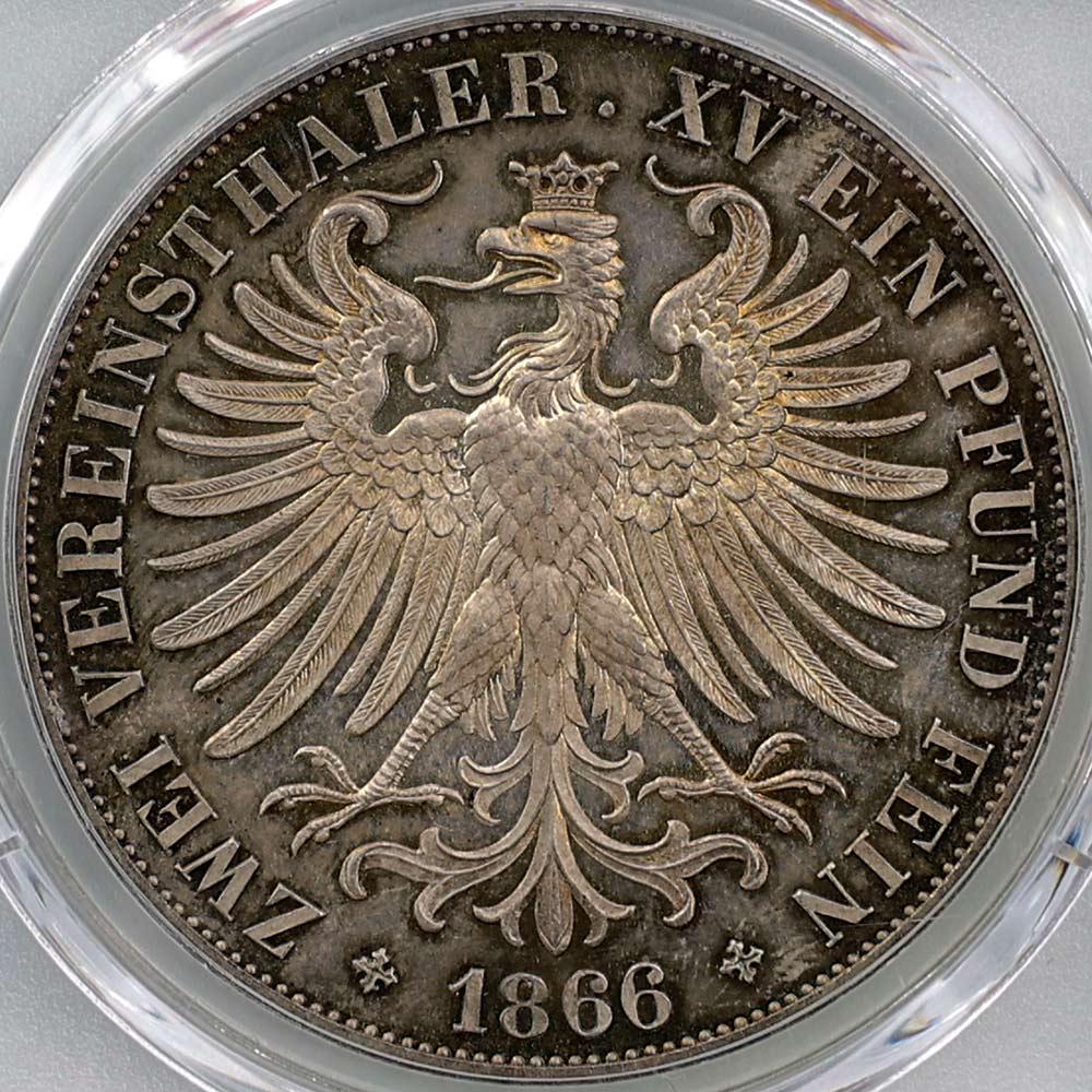 1866 ɥ ե󥯥ե 2顼  PCGS MS 65 PL ǹ ̤ѡ̤