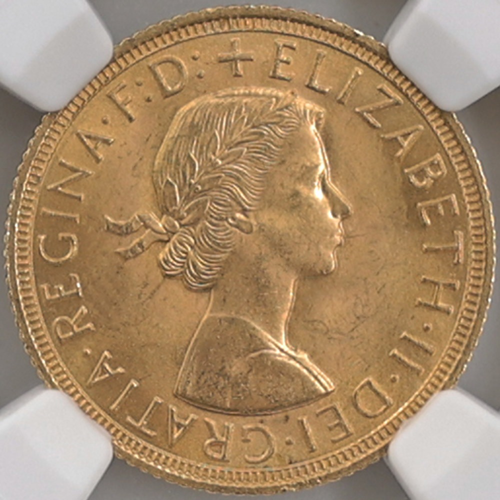 1958 �ѹ� ���ꥶ�٥�2�� ���֥�� 1�ݥ�ɡ�1���֥��˶�� NGC MS 66 ����̤������ �����硼��ε�༣ 