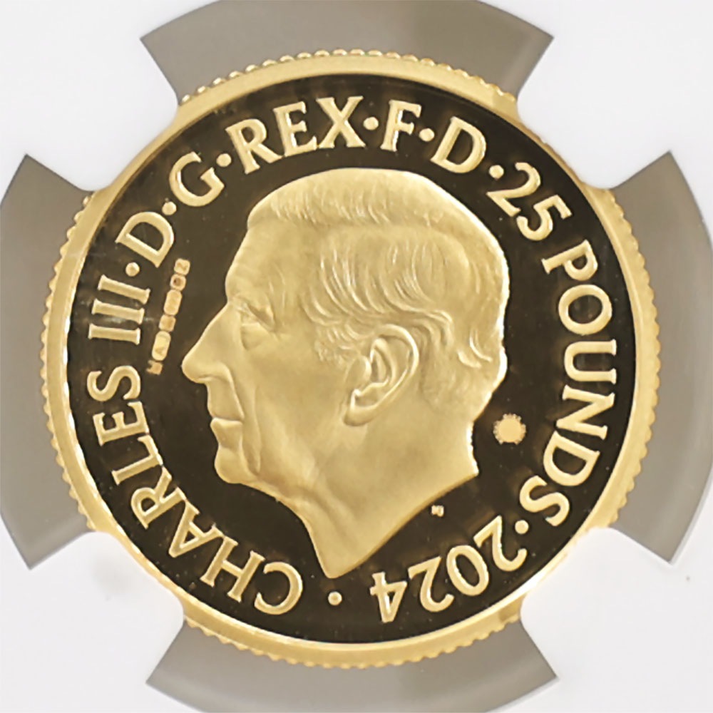 ����� 2024 �ѹ� ����Υߥ塼������� ���硼�����ޥ����� 25�ݥ�� ��� 1/4���� �ץ롼�� NGC PF 69 UC �ǹ���� ����̤������ ��Ȣ�� �����ꥹ ��� ������1��Τ�