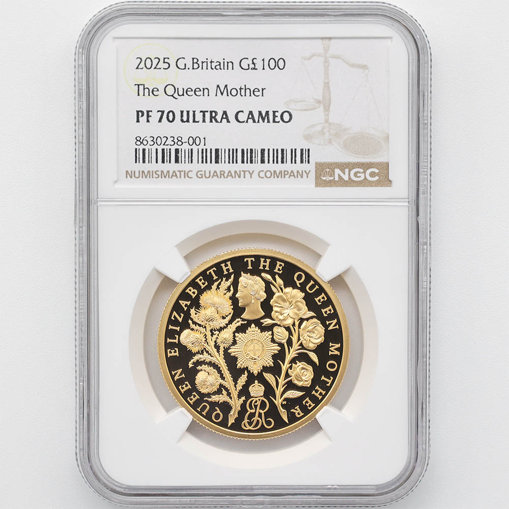 委託販売 2025 英国（イギリス） クイーン・マザー 生誕125周年記念