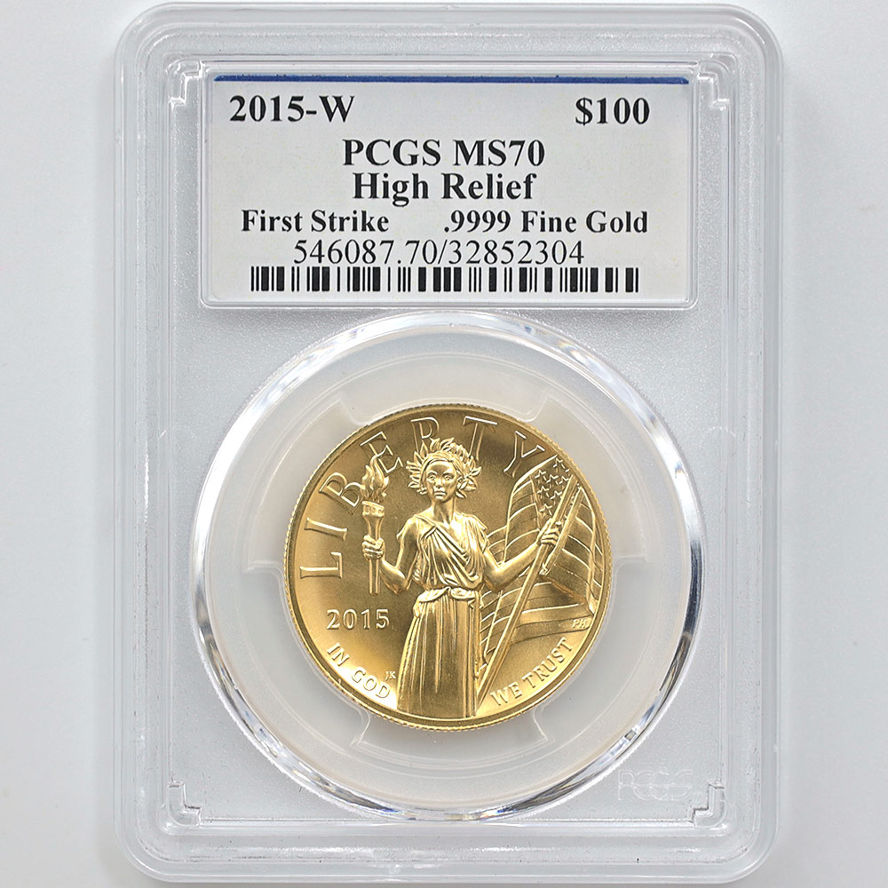  2015 ꥫ ϥ꡼ ͳν Хƥ 100ɥ  1 PCGS MS 70 FS  ǹ ̤ ڥݥȡݥоݳ