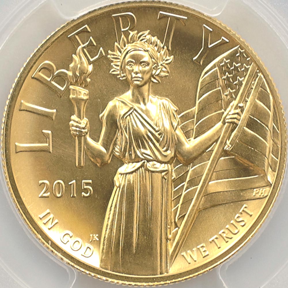  2015 ꥫ ϥ꡼ ͳν Хƥ 100ɥ  1 PCGS MS 70 FS  ǹ ̤ ڥݥȡݥоݳ