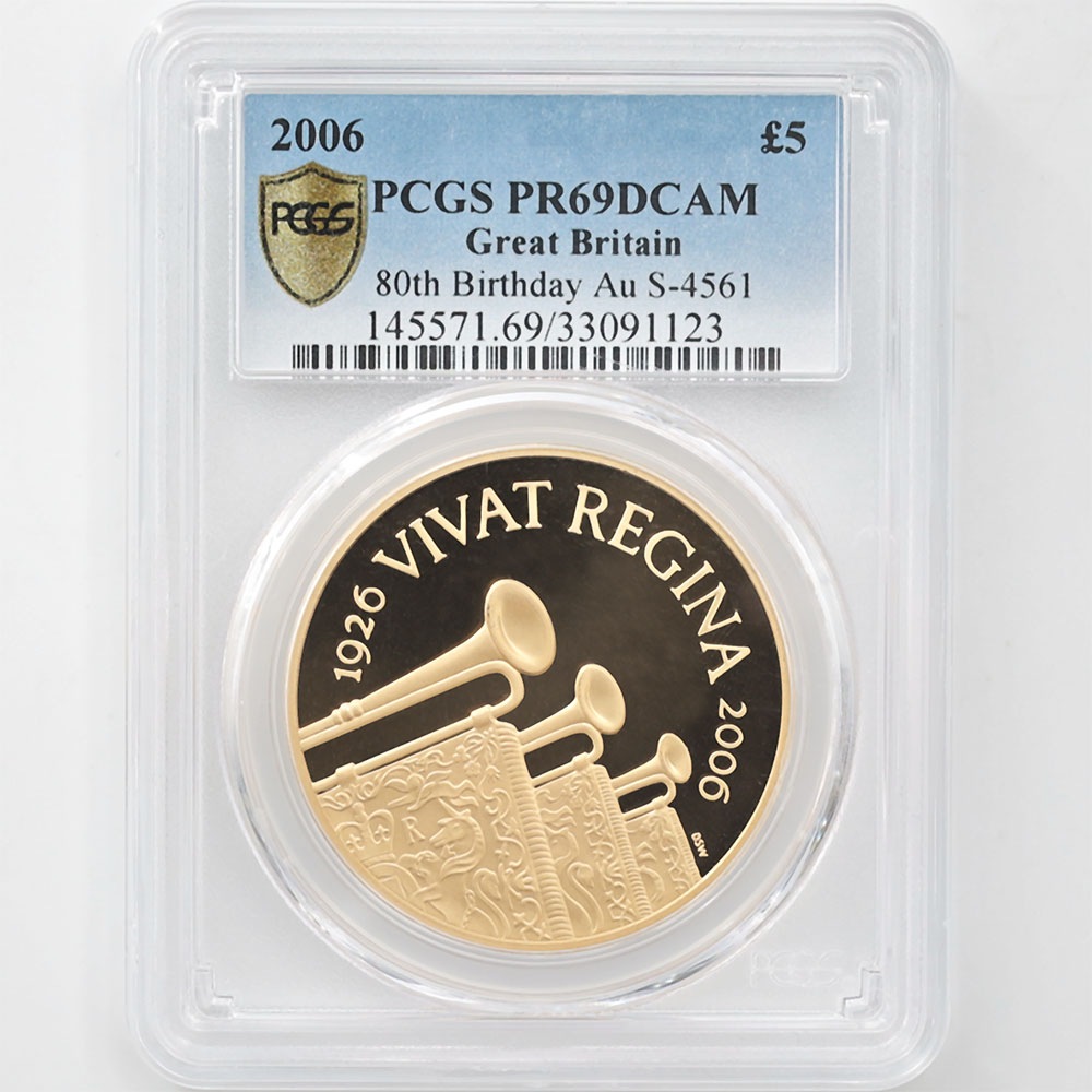 �������� 2006 �ѹ� ���ꥶ�٥�2�� ����80��ǯ��ǰ 5�ݥ�ɶ�� �ץ롼�� PCGS PR 69 DCAM ��ǹ���� ����̤������ �ڥݥ���ȡ������ݥ������оݳ���