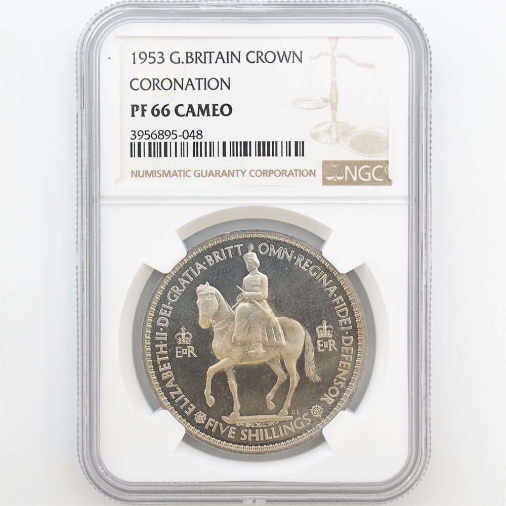 �������� 1953 �ѹ� �������ꥶ�٥�2���״���ǰ ��Ƽ�� �ץ롼�� NGC PF 66 CA